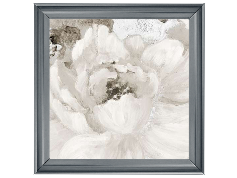 Light Grey Flowers I by Lanie Loreth