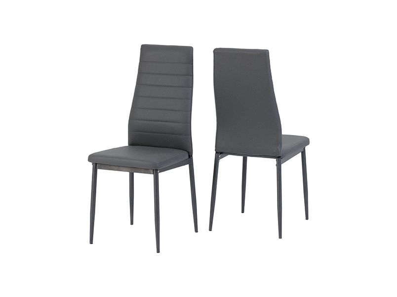 Afina Faux Leather Dining Chair (Set of 2)