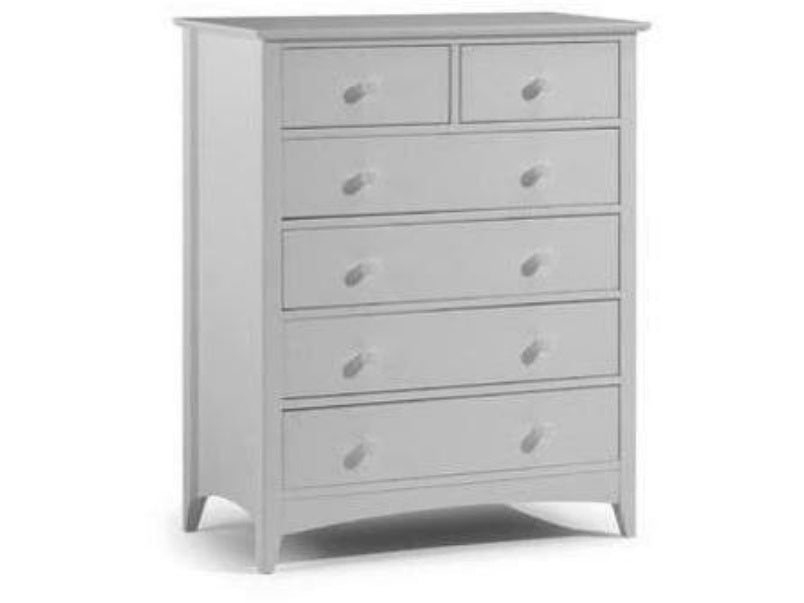 Cameo 4+2 Drawer Chest Grey