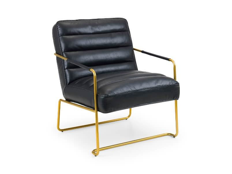 Giorgio Chair Black & Gold