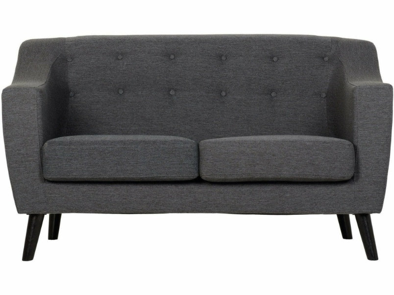 Ashley 3 Seater Sofa Dark Grey Fabric Ashley 3 Seater Sofa Dark Grey Fabric
