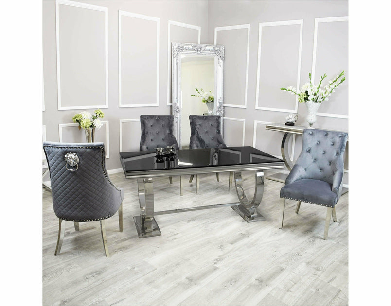 2m Lennox Dining Set with Keeler Chairs