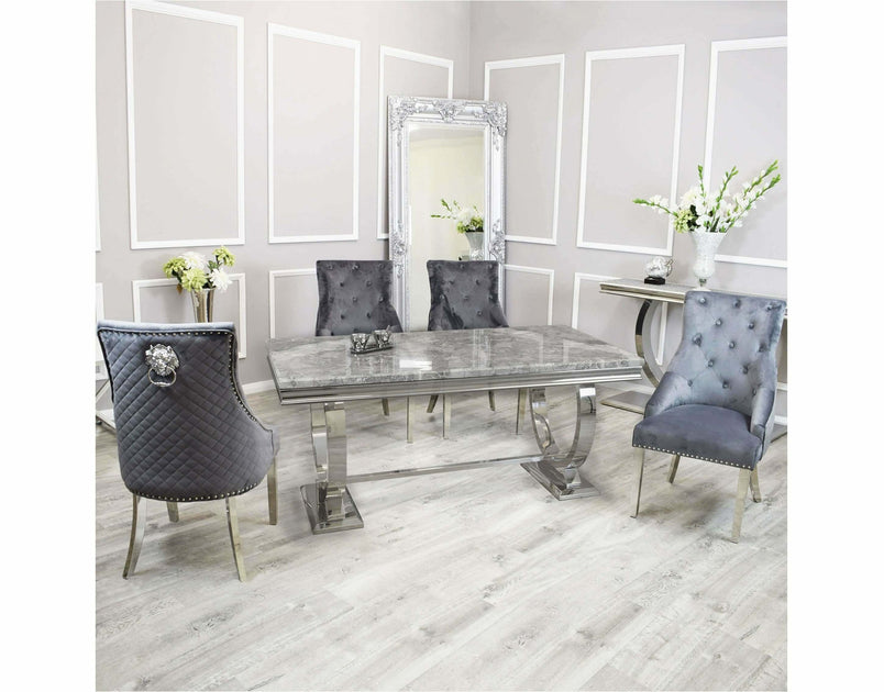 1.8m Lennox Dining Set with Keeler Chairs