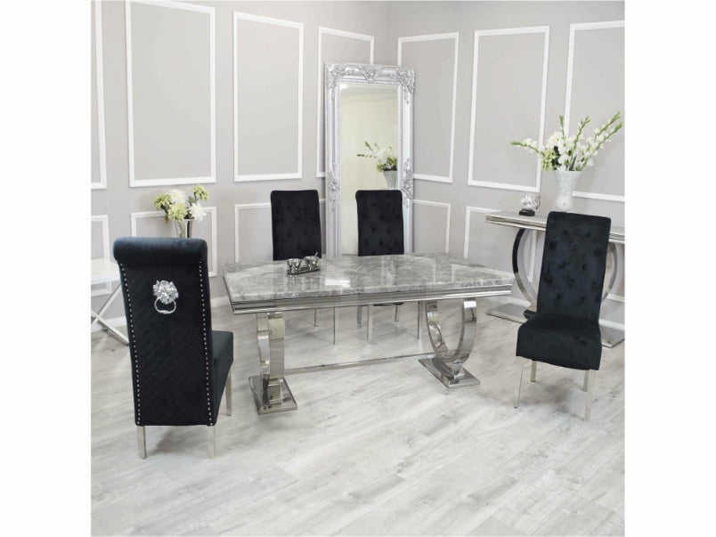2m Arianna Dining Set with Emma Chairs