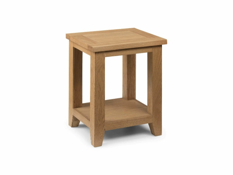 Astoria Oak Lamp Table Assembled Astoria Oak Lamp Table Assembled