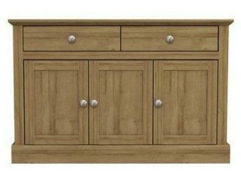 Devon 3 Door 2 Drawer Sideboard Oak Devon 3 Door 2 Drawer Sideboard Oak