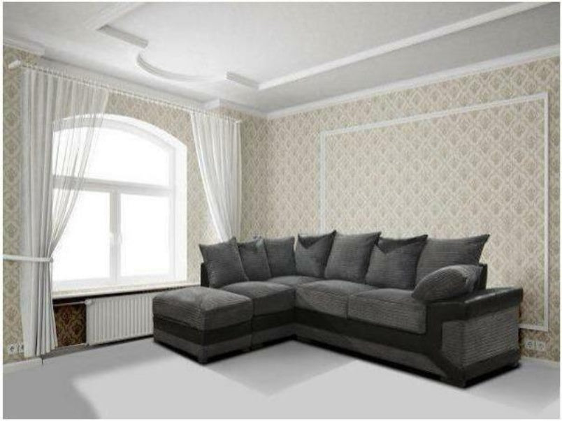 Dino Corner Fabric Sofa Set 1C2 Dino Corner Fabric Sofa Set 1C2