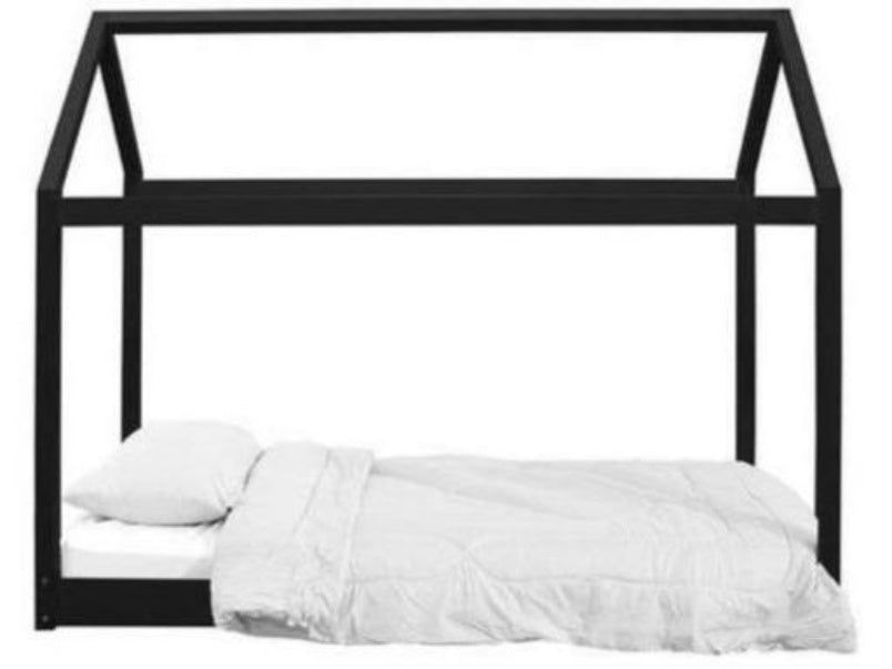 Hickory 3.0 Single Wood Bed Black