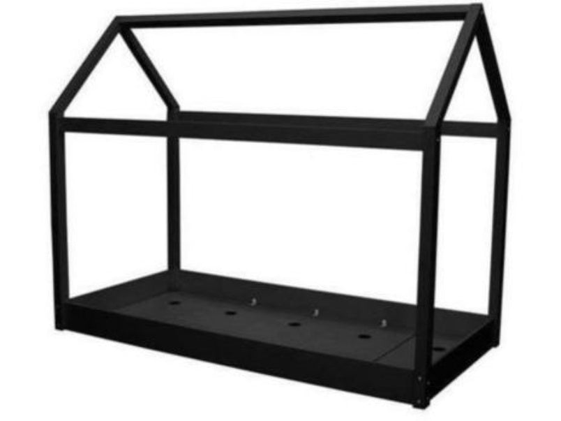 Hickory 3.0 Single Wood Bed Black Hickory 3.0 Single Wood Bed Black