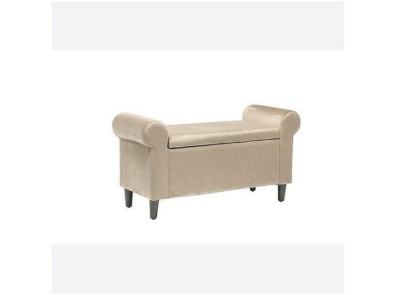 Mason Storage Ottoman Beige
