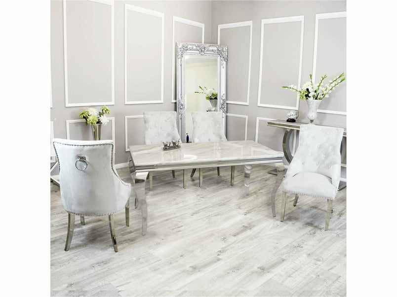 1.6m Tribeca Dining Set with Casa Chairs
