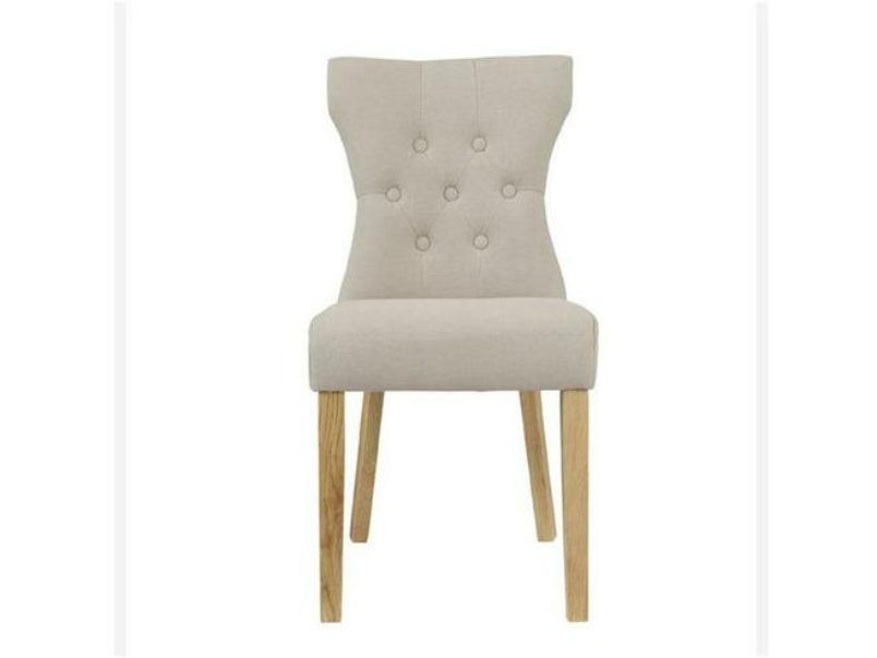 Naples Fabric Dining Chair (Pack of 2)
