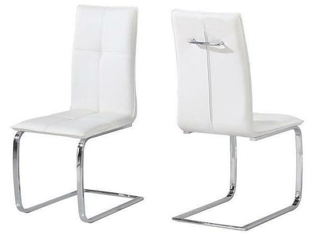 Vienna Faux Leather Dining Chair Pack of 2