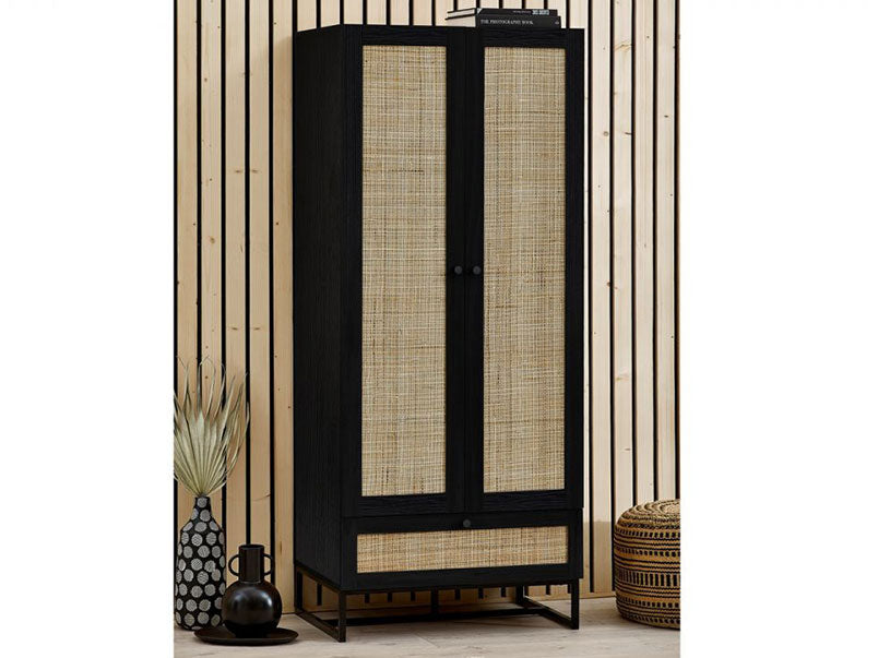 Padstow Wardrobe Black Padstow Wardrobe Black