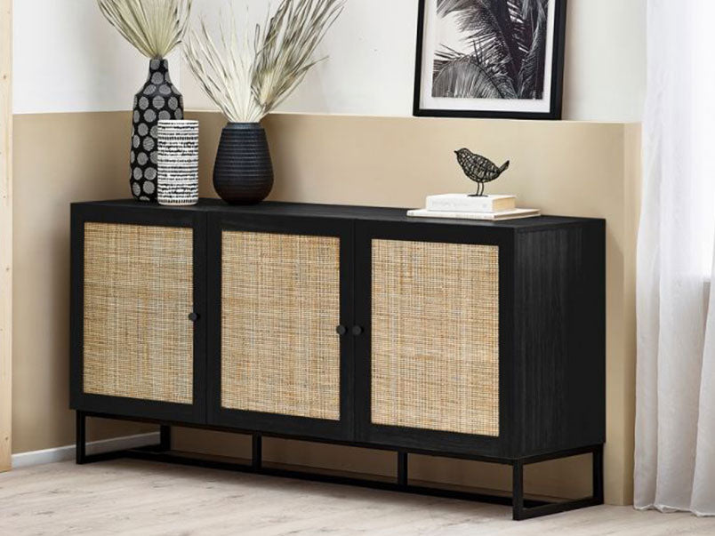 Padstow Sideboard Black Padstow Sideboard Black