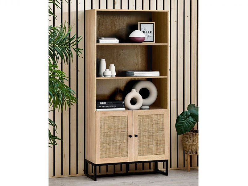 Padstow Tall Bookcase Oak Padstow Tall Bookcase Oak