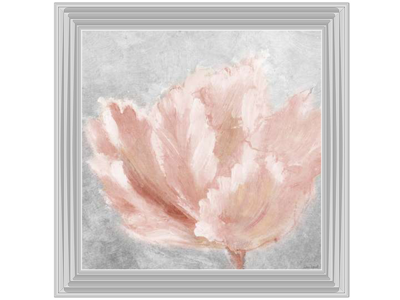Pink Elegant on Grey by Lanie Loreth