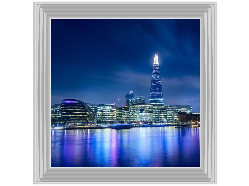 London Shard at night