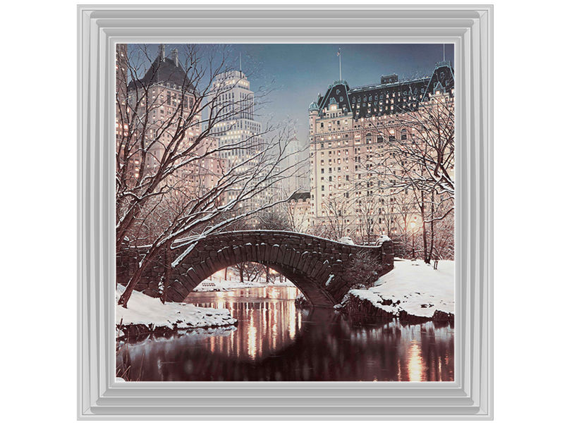 Gapstow Bridge in Winter, Central Park, New York