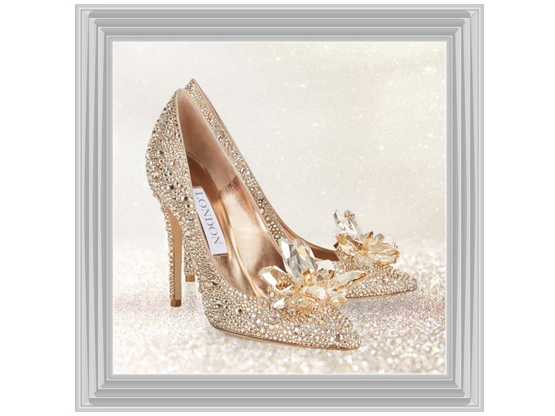 Jewelled Shoe - Crystal Toe