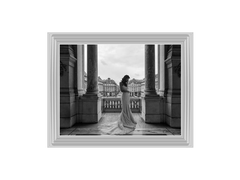 Balcony on a boulevard, Paris