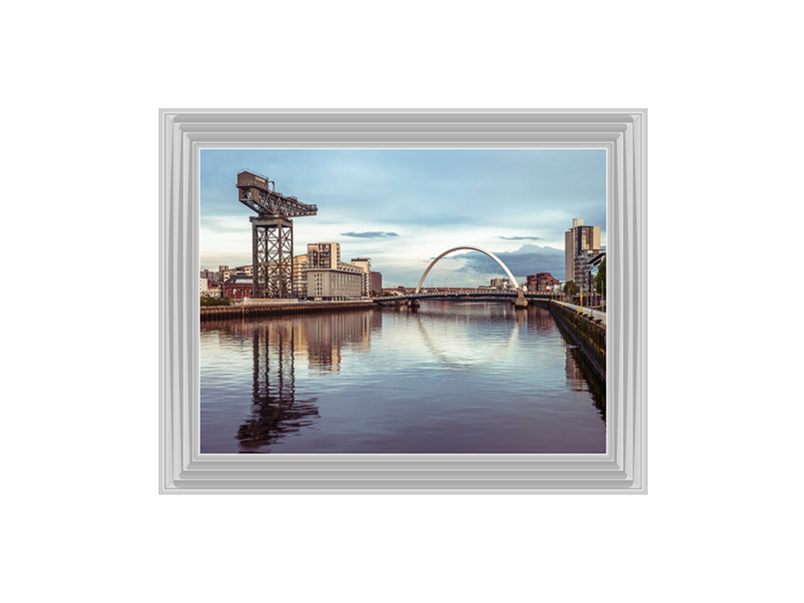 View along the river Clyde