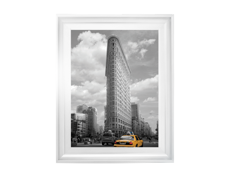 Yellow Cabs at Flatiron Building