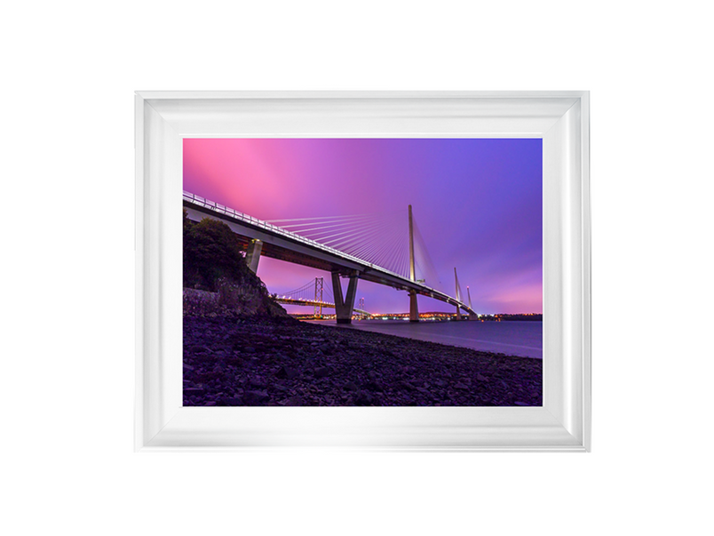 Queensferry Crossing in the evening