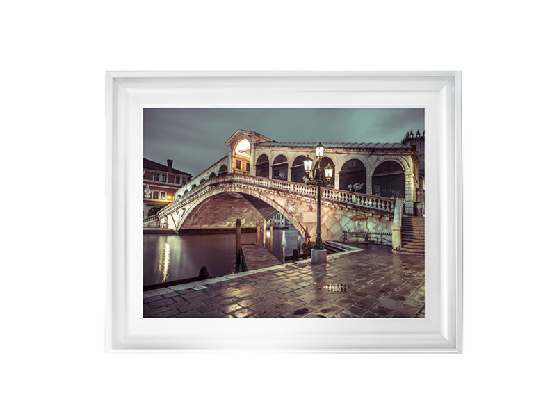 Rialto Bridge at night, Venice, Italy I