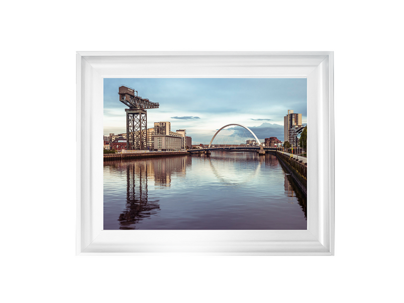 View along the river Clyde