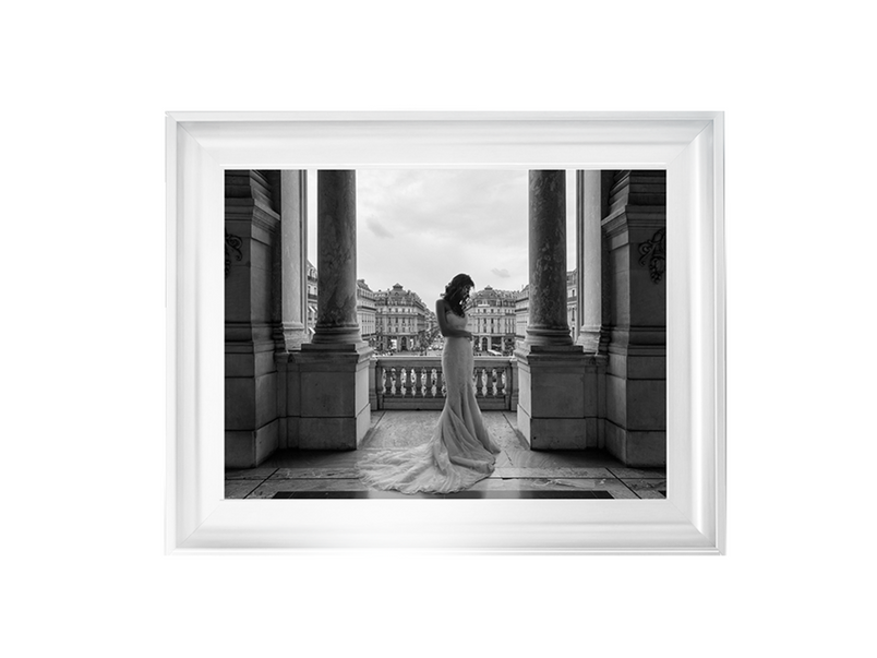 Balcony on a boulevard, Paris