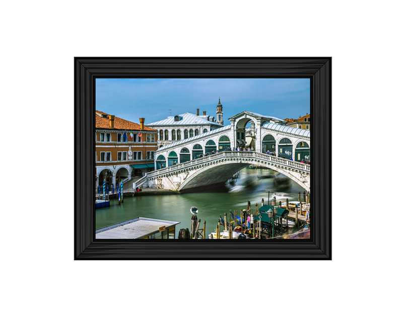 Famous Rialto bridge, Venice