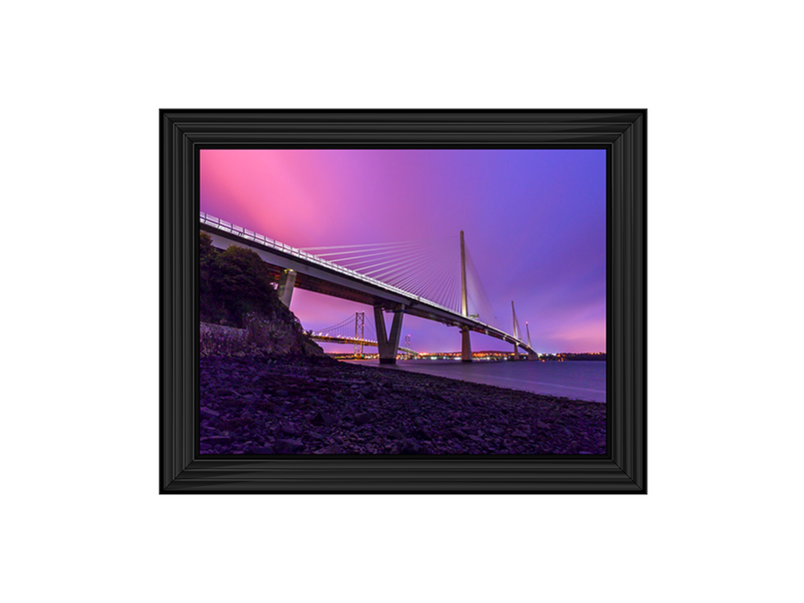 Queensferry Crossing in the evening