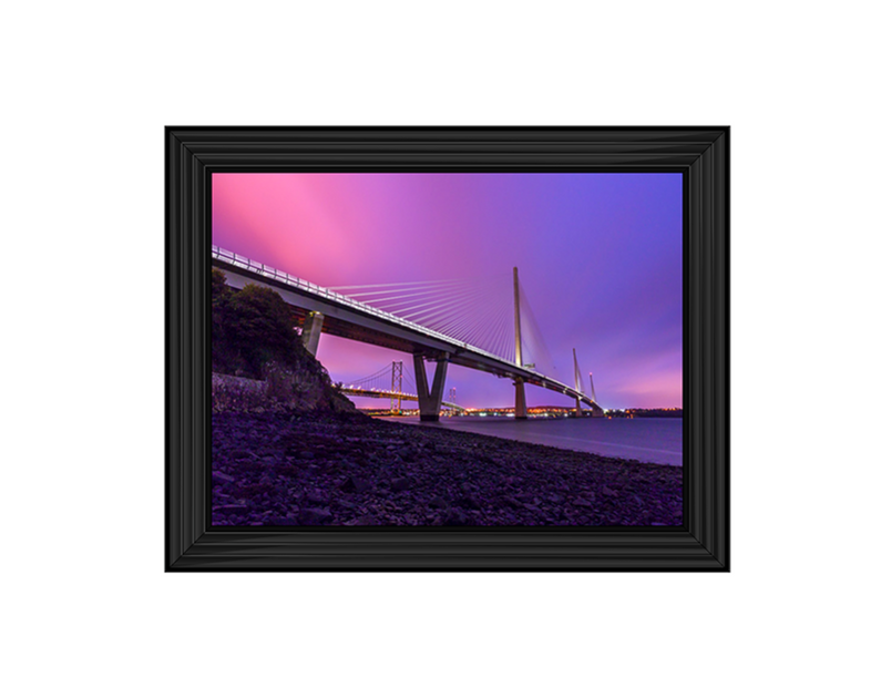 Queensferry Crossing in the evening