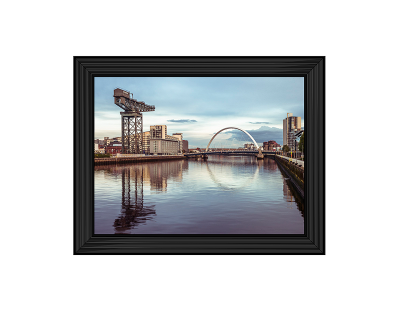 View along the river Clyde