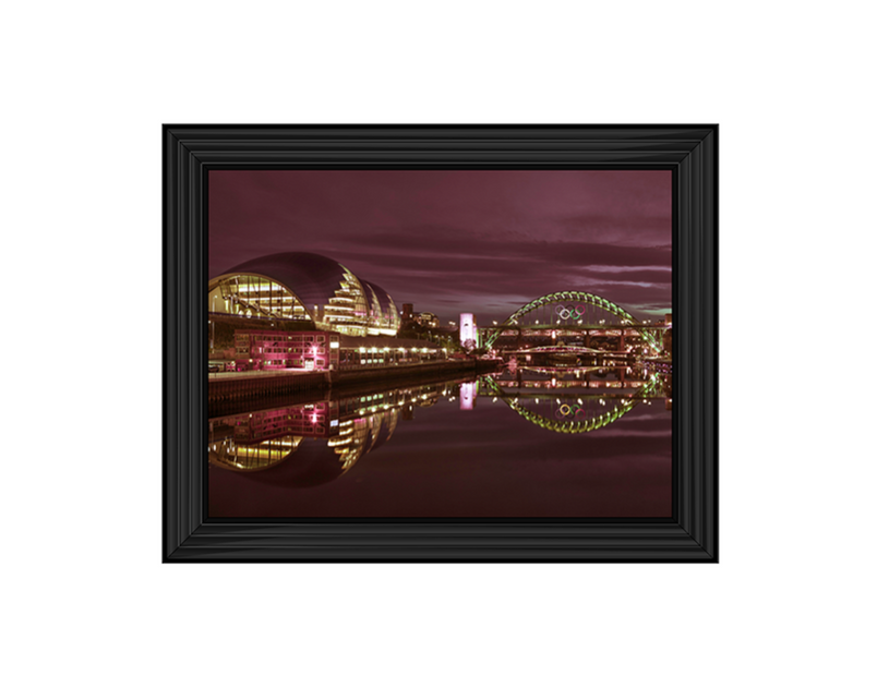 The Sage Gateshead and the Tyne bridge, Newcastle Upon Tyne II