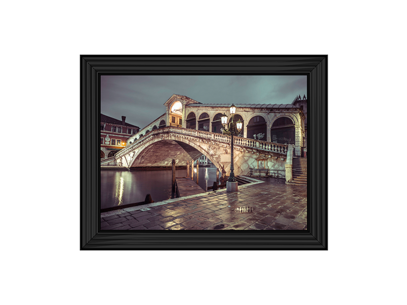 Rialto Bridge at night, Venice, Italy I