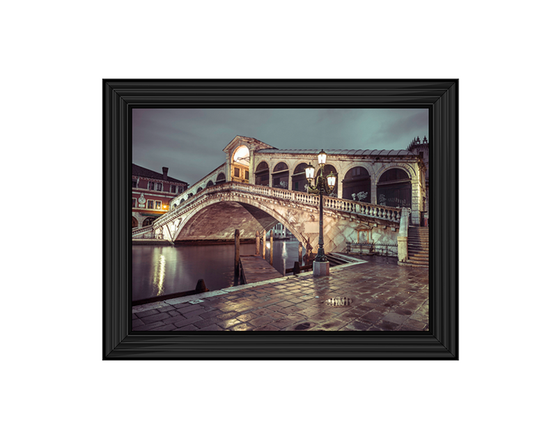 Rialto Bridge at night, Venice, Italy I