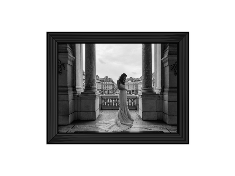 Balcony on a boulevard, Paris