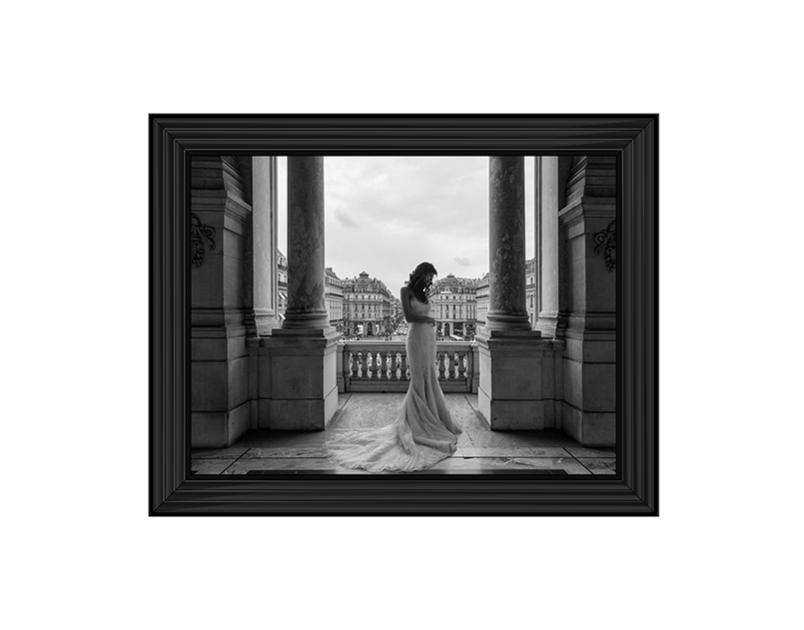 Balcony on a boulevard, Paris