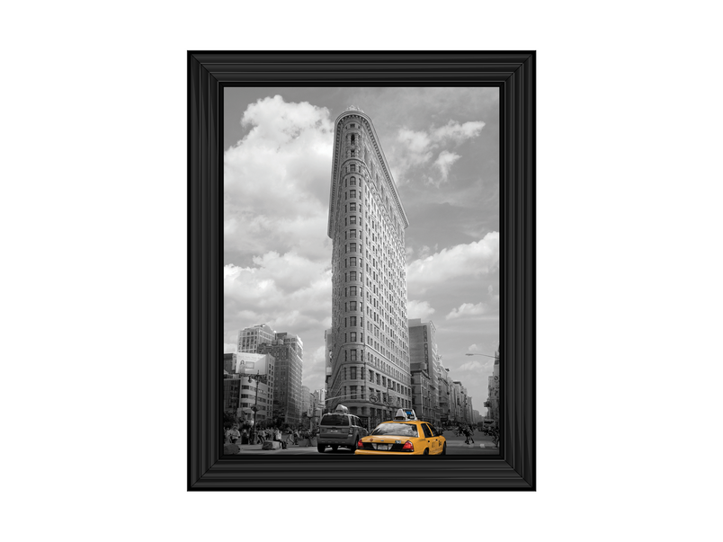 Yellow Cabs at Flatiron Building