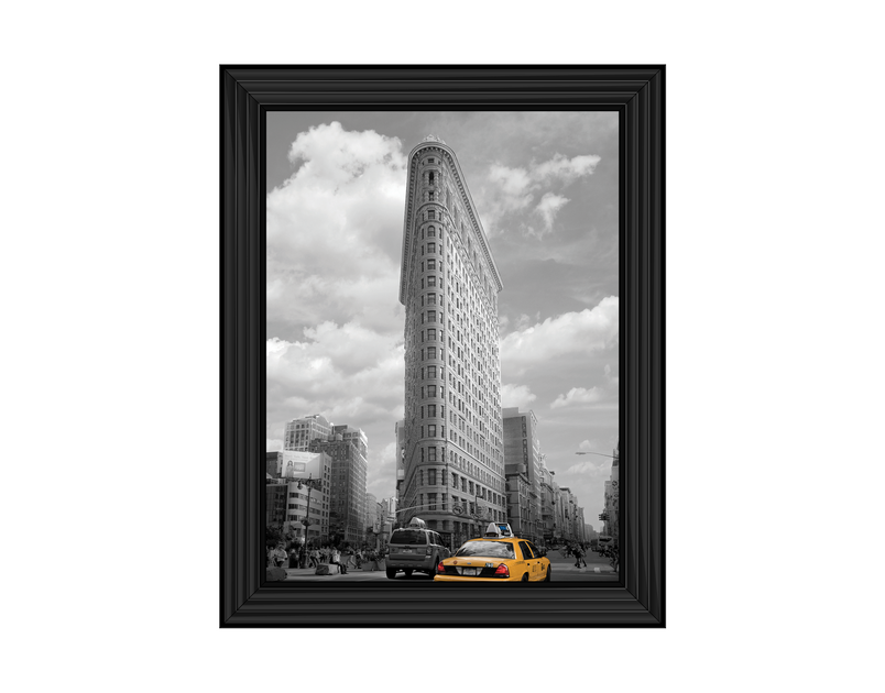 Yellow Cabs at Flatiron Building