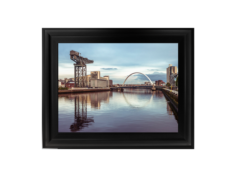 View along the river Clyde