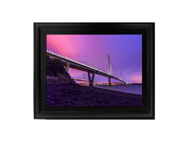 Queensferry Crossing in the evening