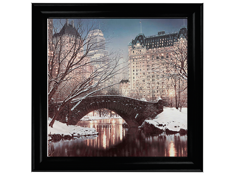 Gapstow Bridge in Winter, Central Park, New York