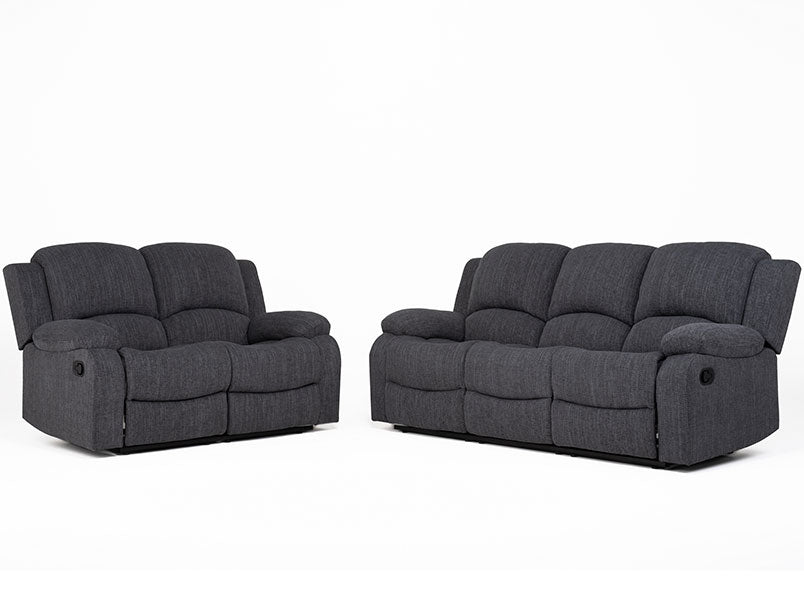 Boston Recliner 3+2 Fabric Sofa Set