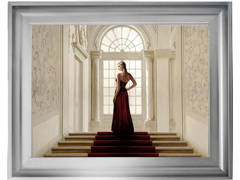 Suzanna on the stairs