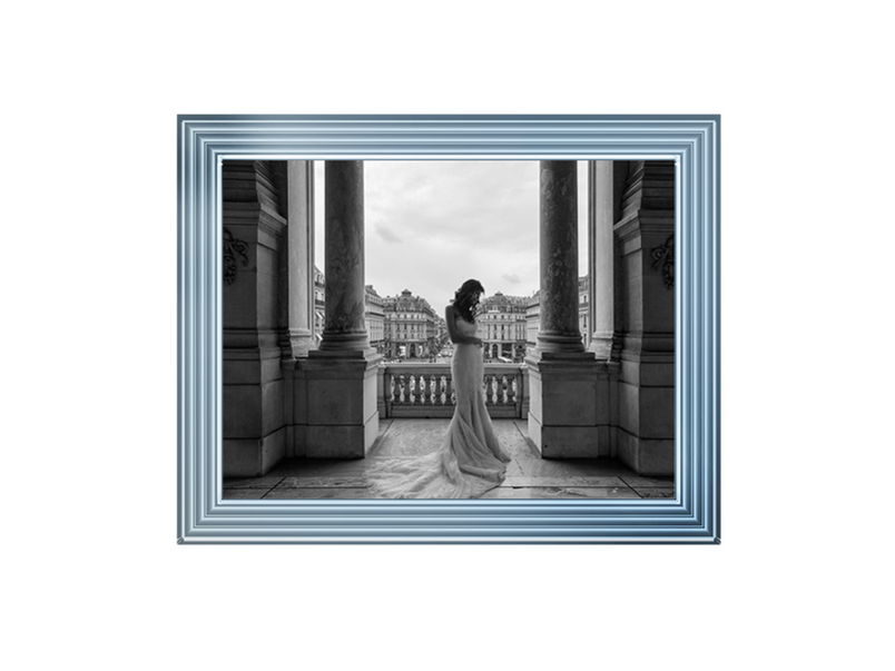 Balcony on a boulevard, Paris