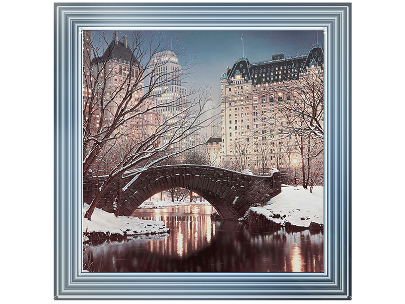 Gapstow Bridge in Winter, Central Park, New York