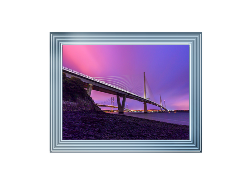 Queensferry Crossing in the evening